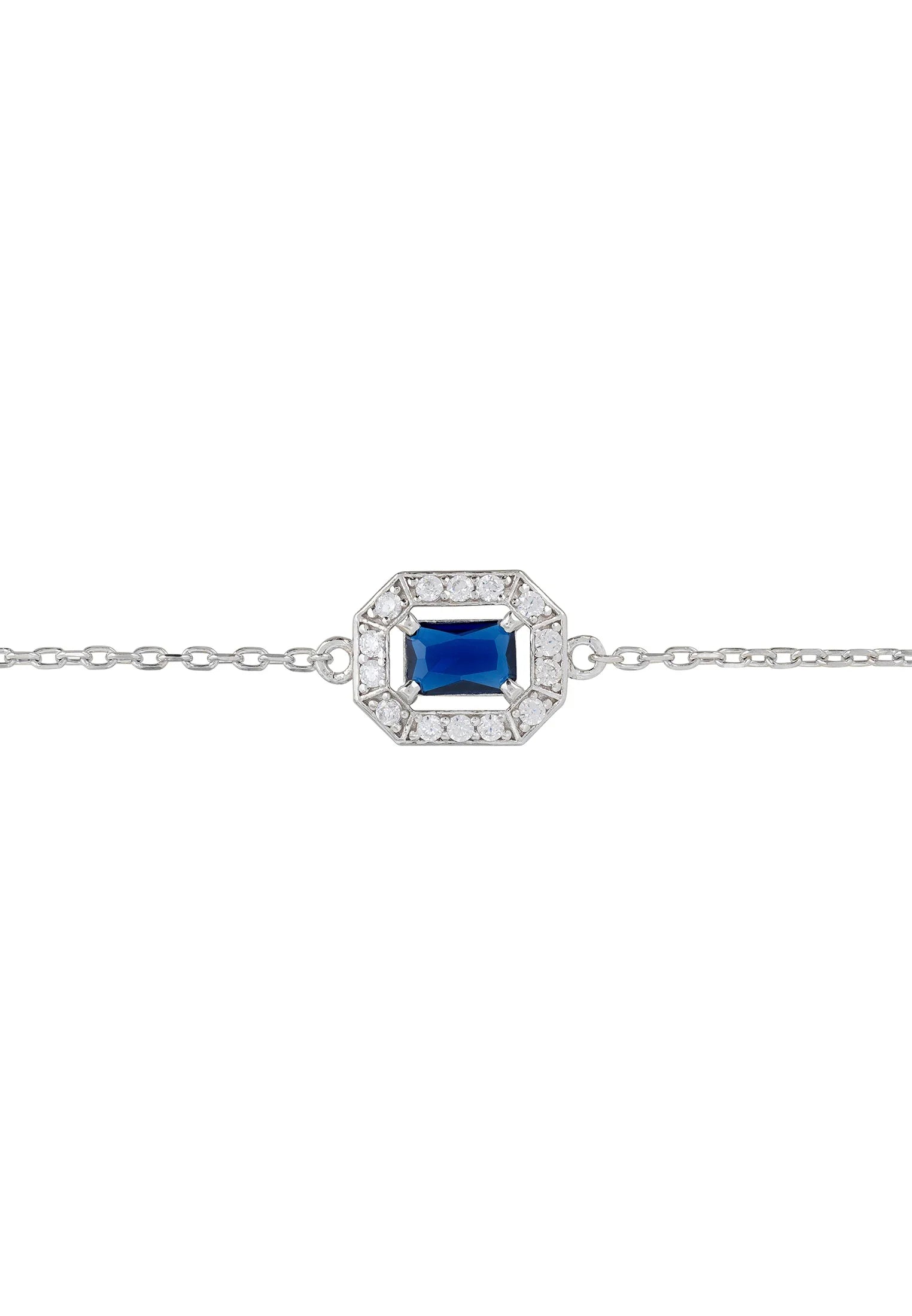 Whistledown Gemstone Bracelet Sapphire Silver