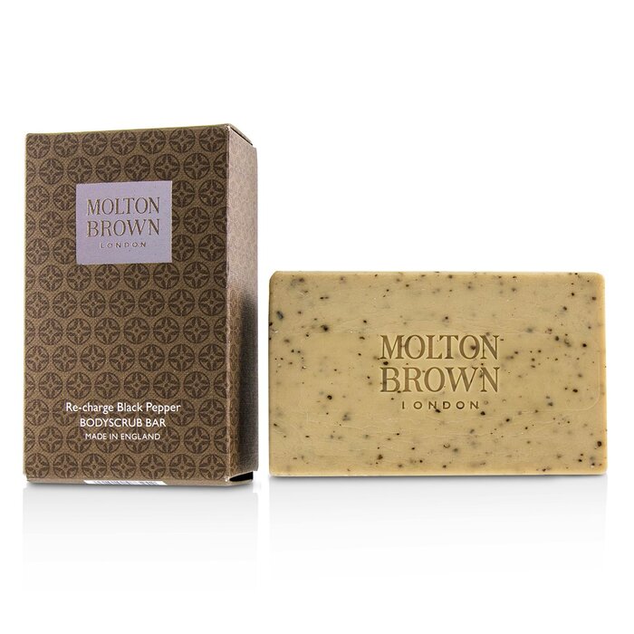 MOLTON BROWN - Re-Charge Black Pepper Body Scrub Bar