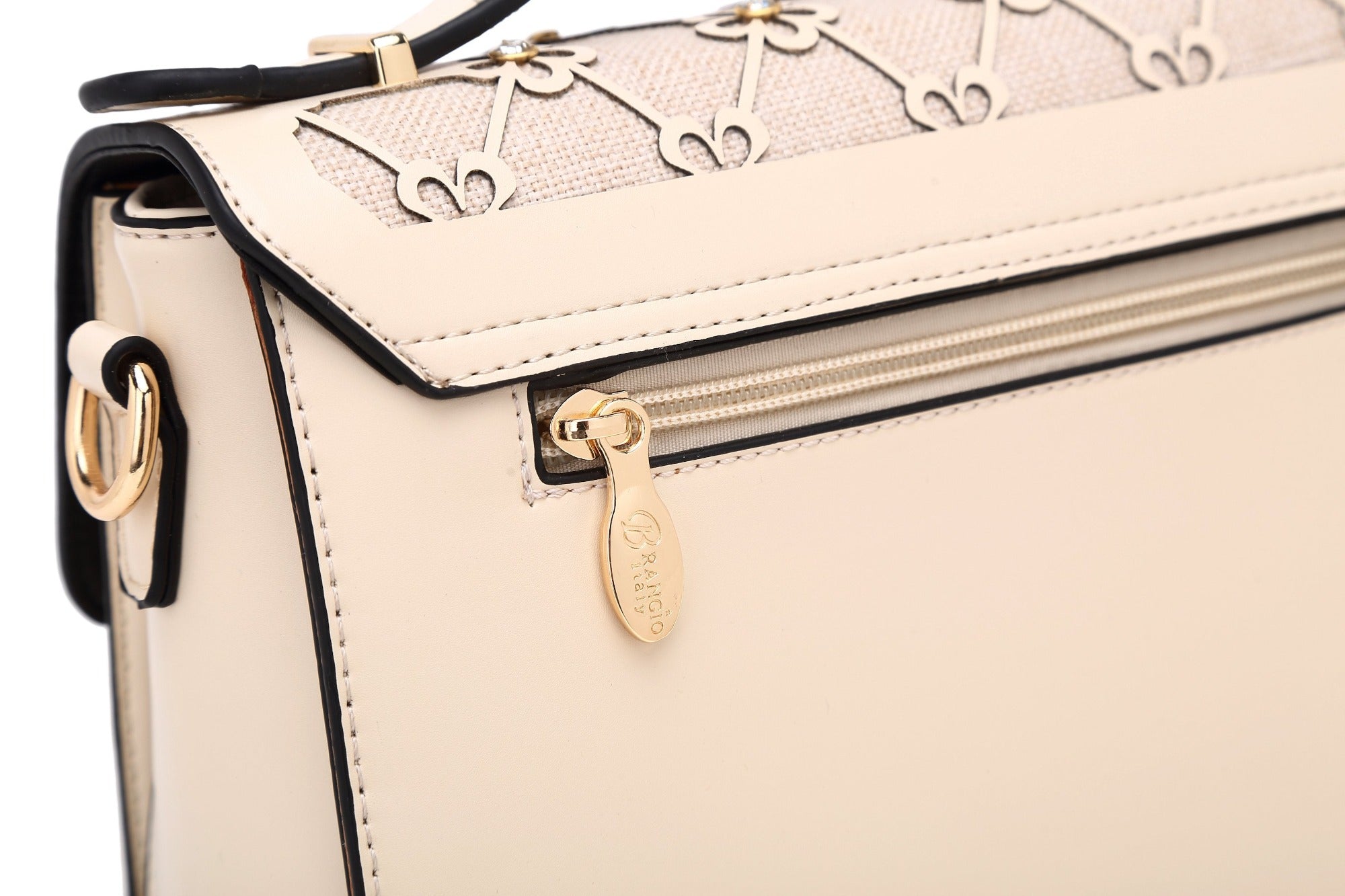 Wildflower Handmade Crossbody Satchel Evening Bag