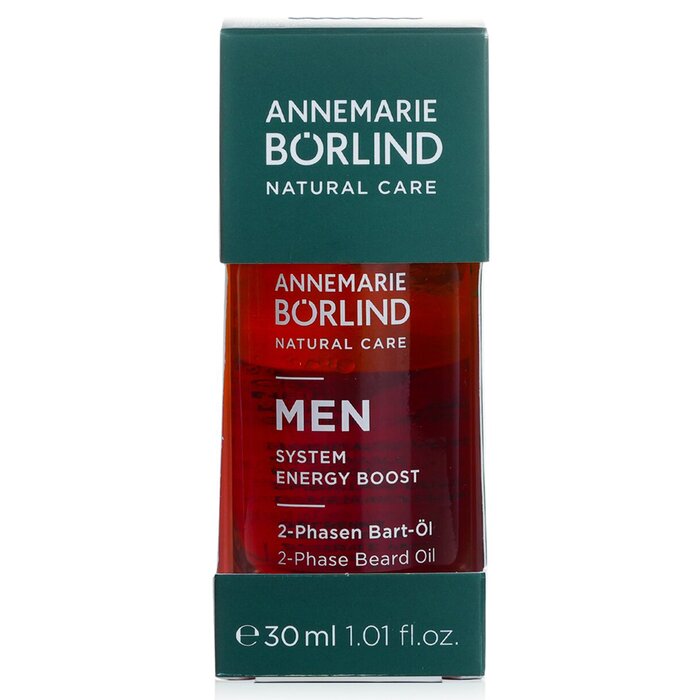ANNEMARIE BORLIND - Men System Energy Boost 2-Phase Beard Oil