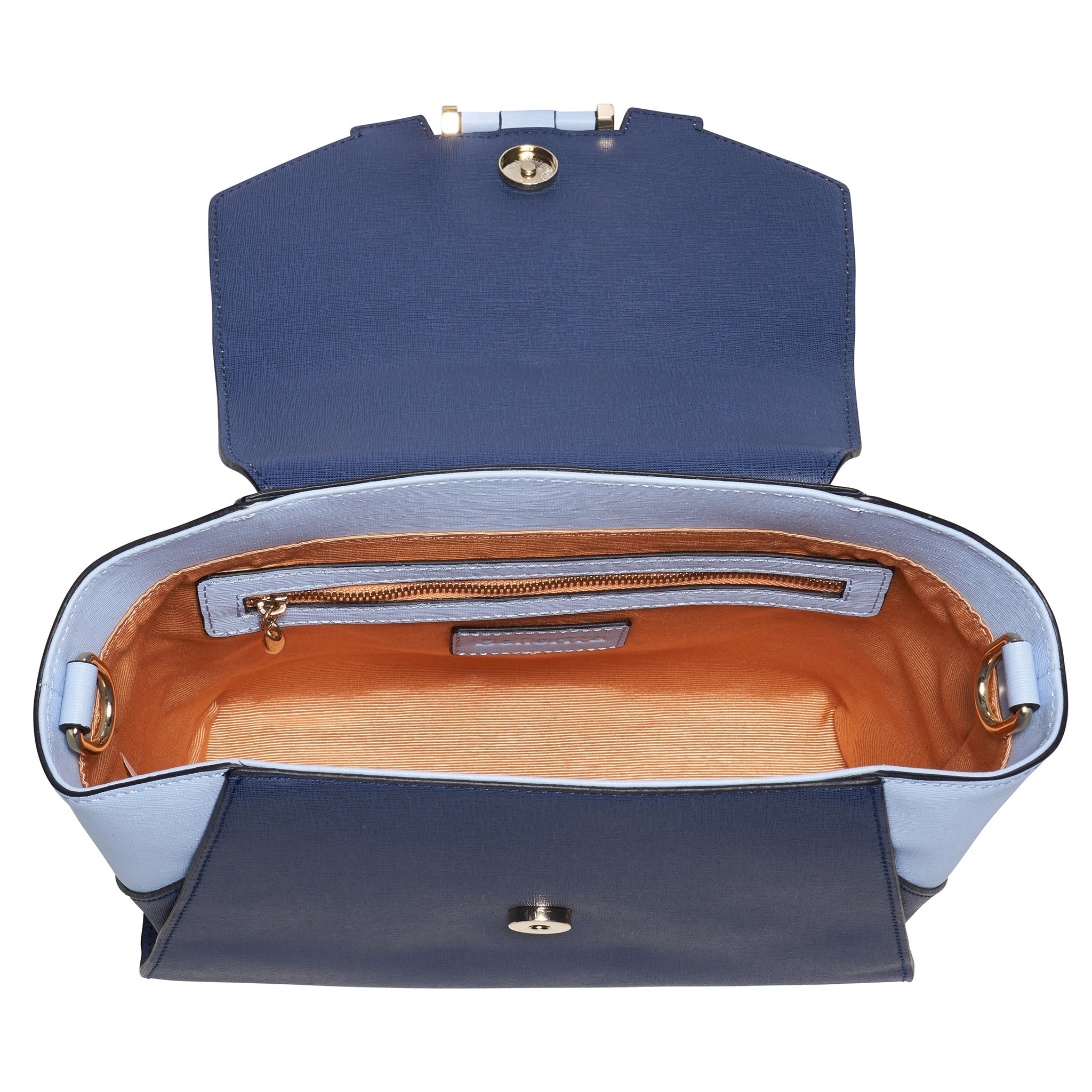 Koi Small Blue Satchel