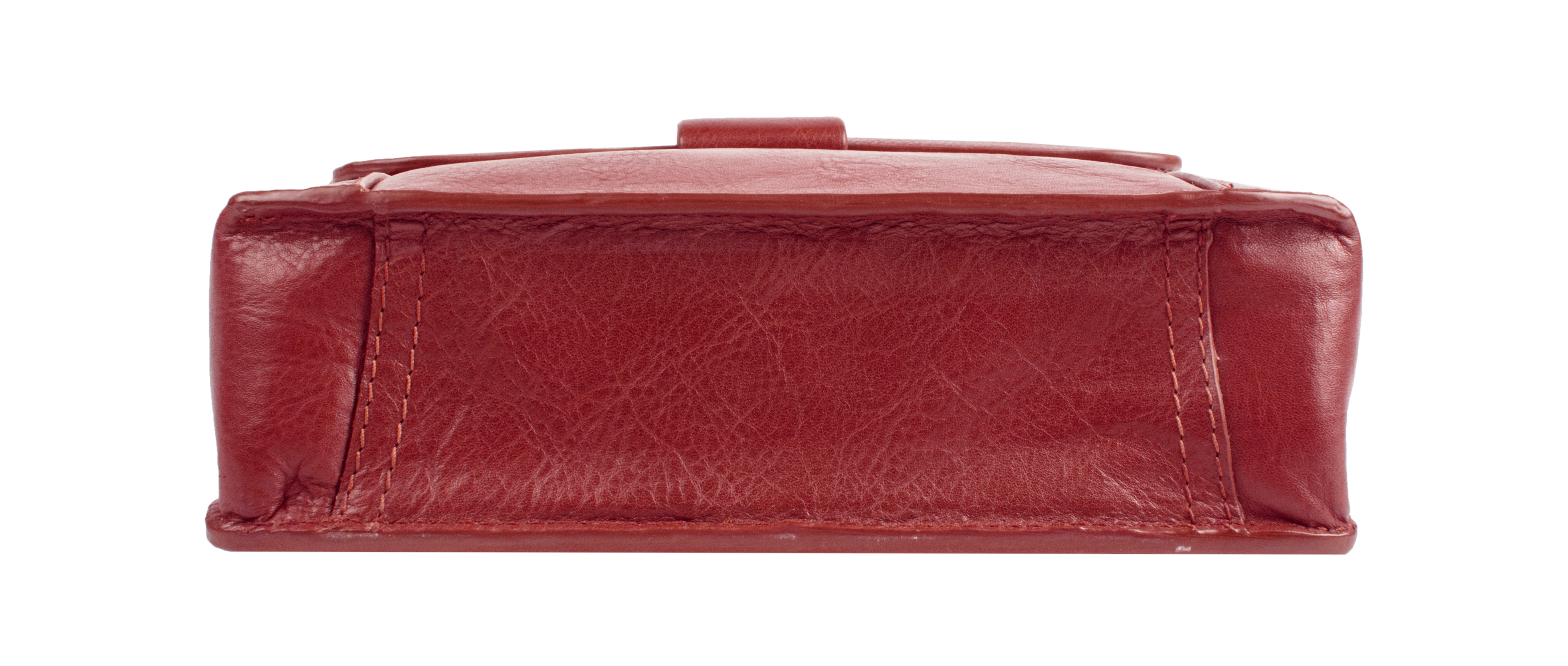 Aiden Genuine Leather Mini Crossbody Men/Women Messenger Bag/Travel Bag / 10.5