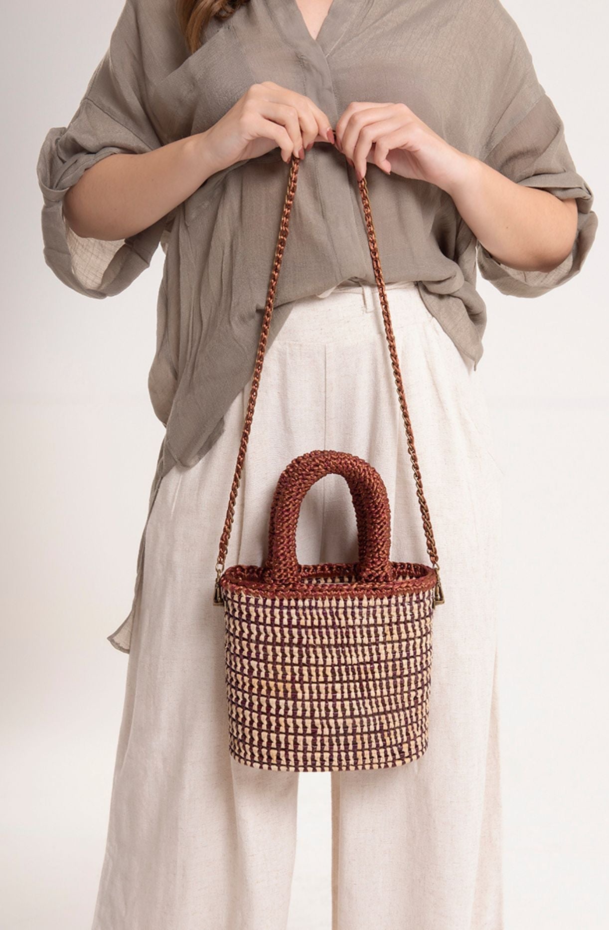 Vida Bag - Brown & Sand