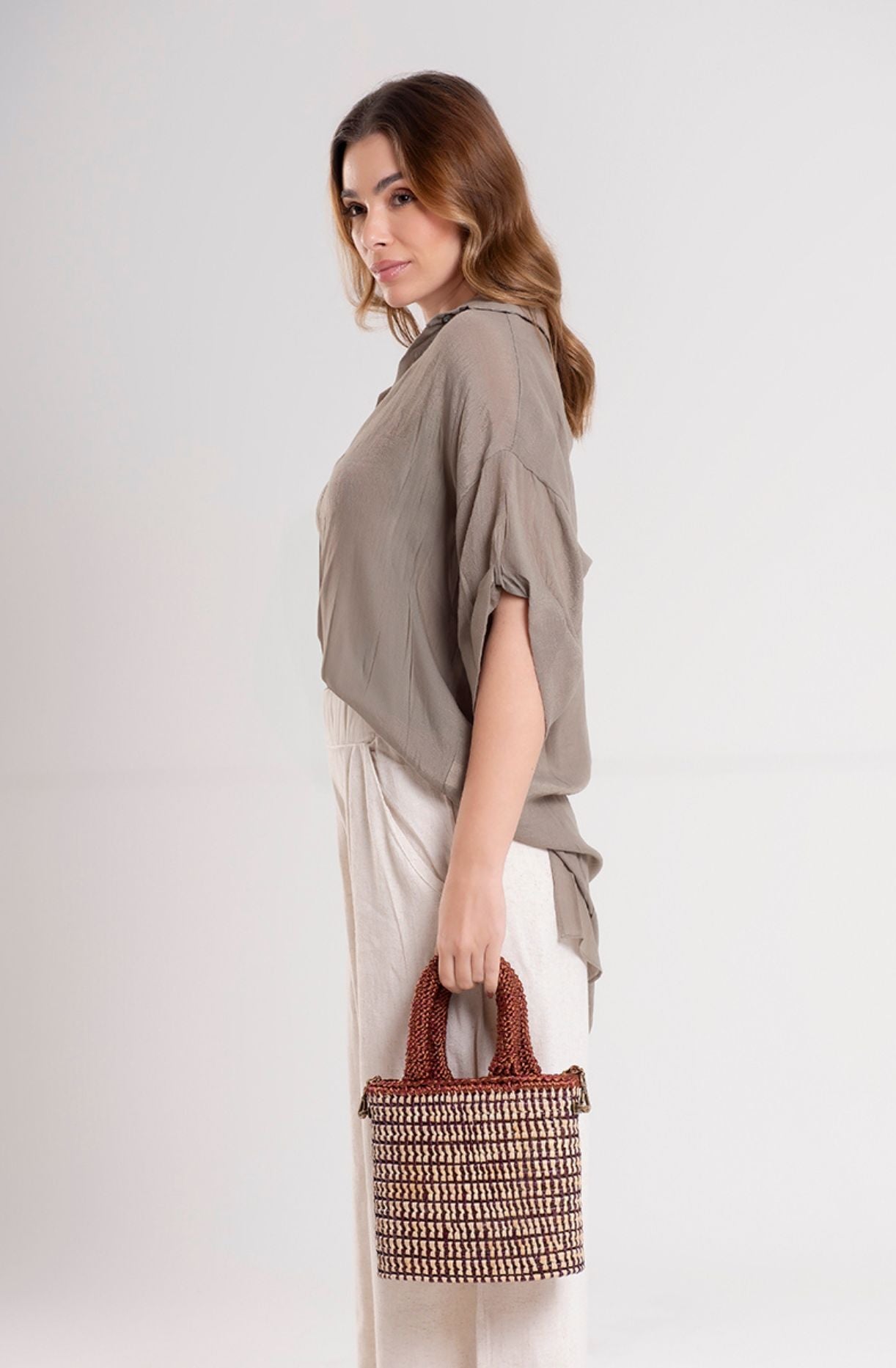 Vida Bag - Brown & Sand