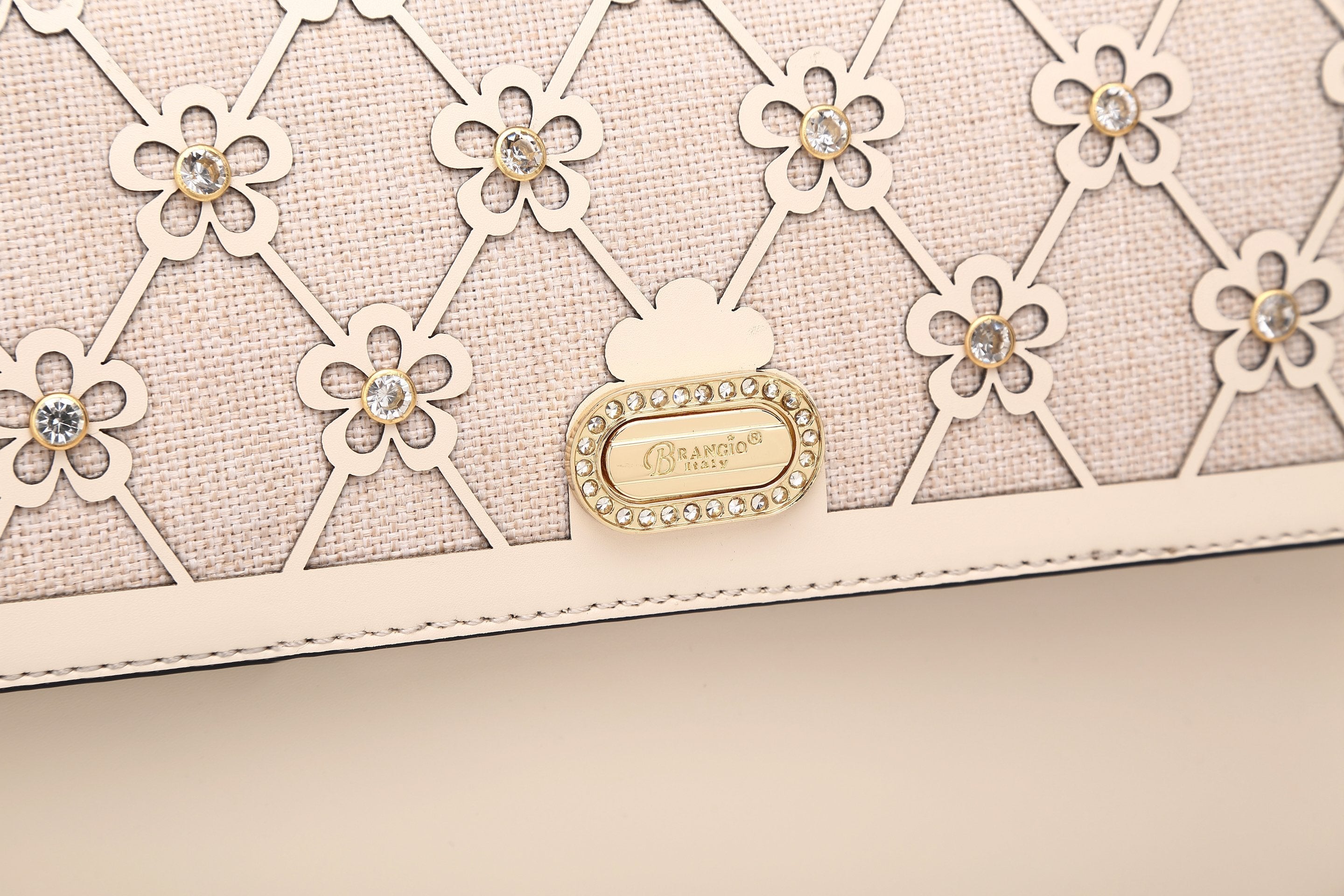 Wildflower Handmade Crossbody Satchel Evening Bag