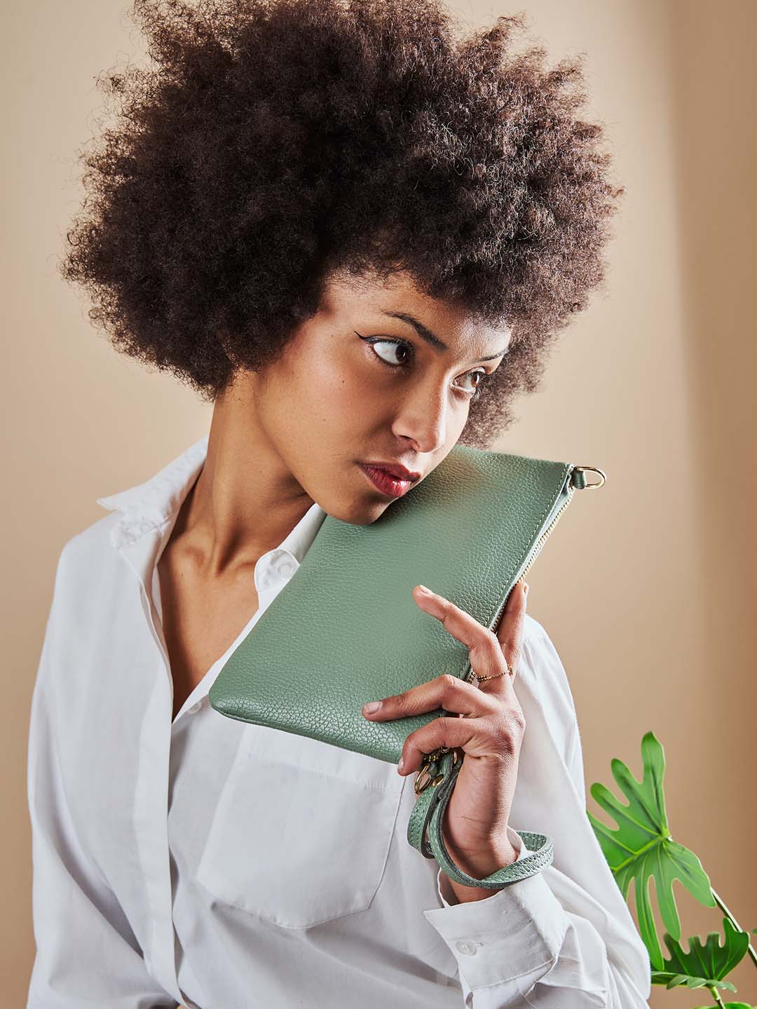 Eleganza Duo-Size Leather Purse (Bundle)