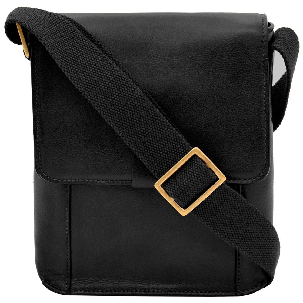Aiden Genuine Leather Mini Crossbody Men/Women Messenger Bag/Travel Bag / 10.5
