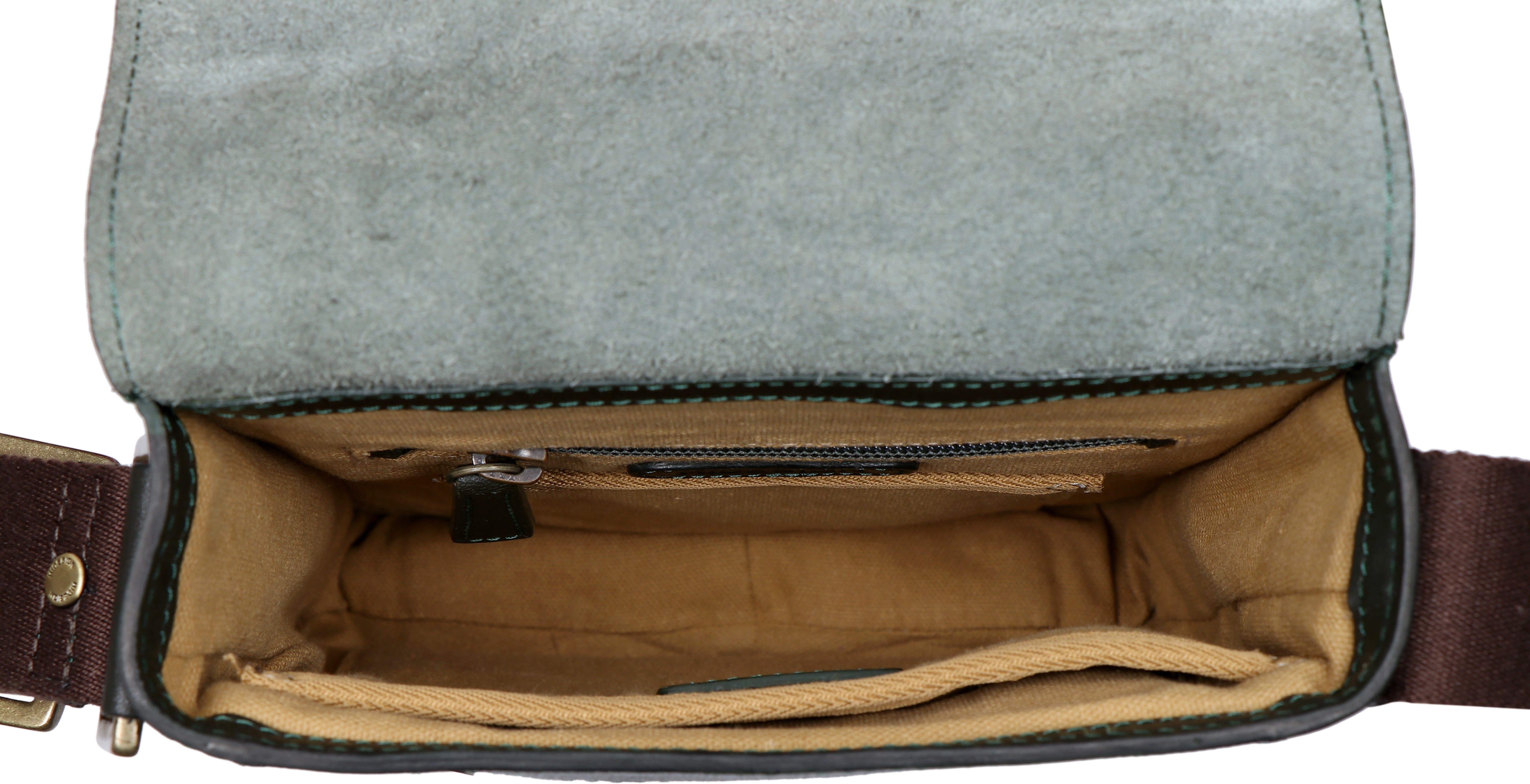 Aiden Genuine Leather Mini Crossbody Men/Women Messenger Bag/Travel Bag / 10.5