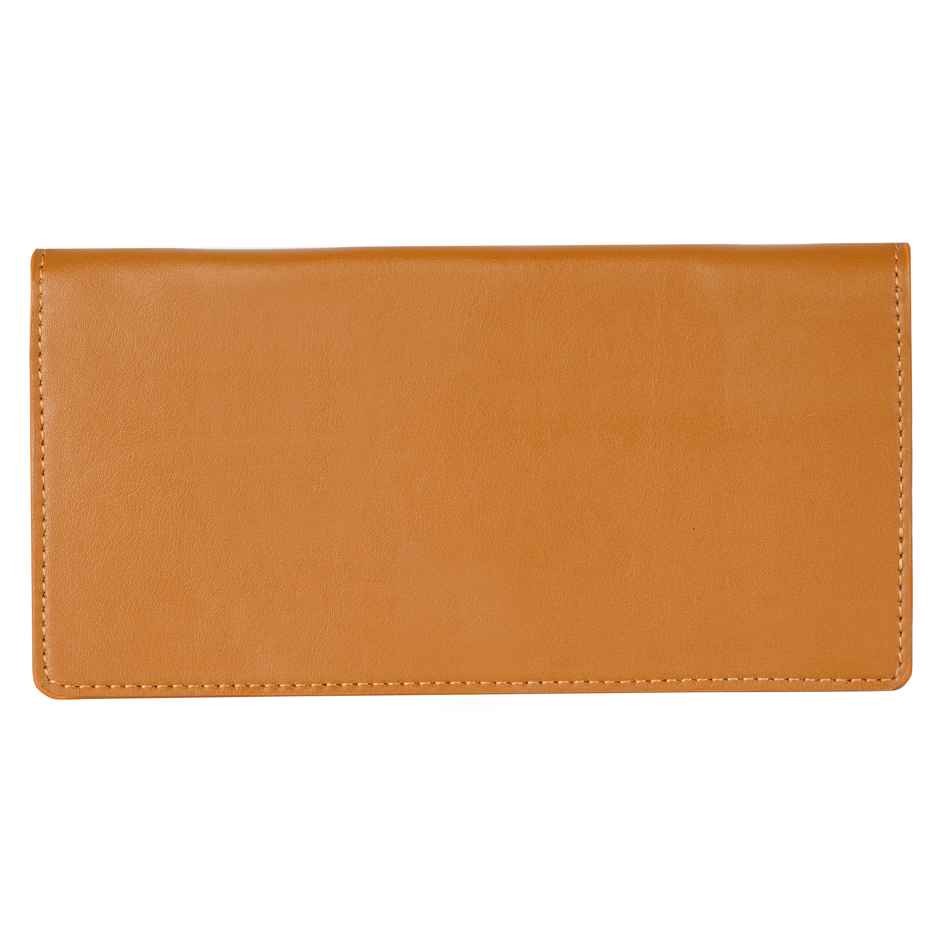 Cactus Leather Slim Wallet - Cognac