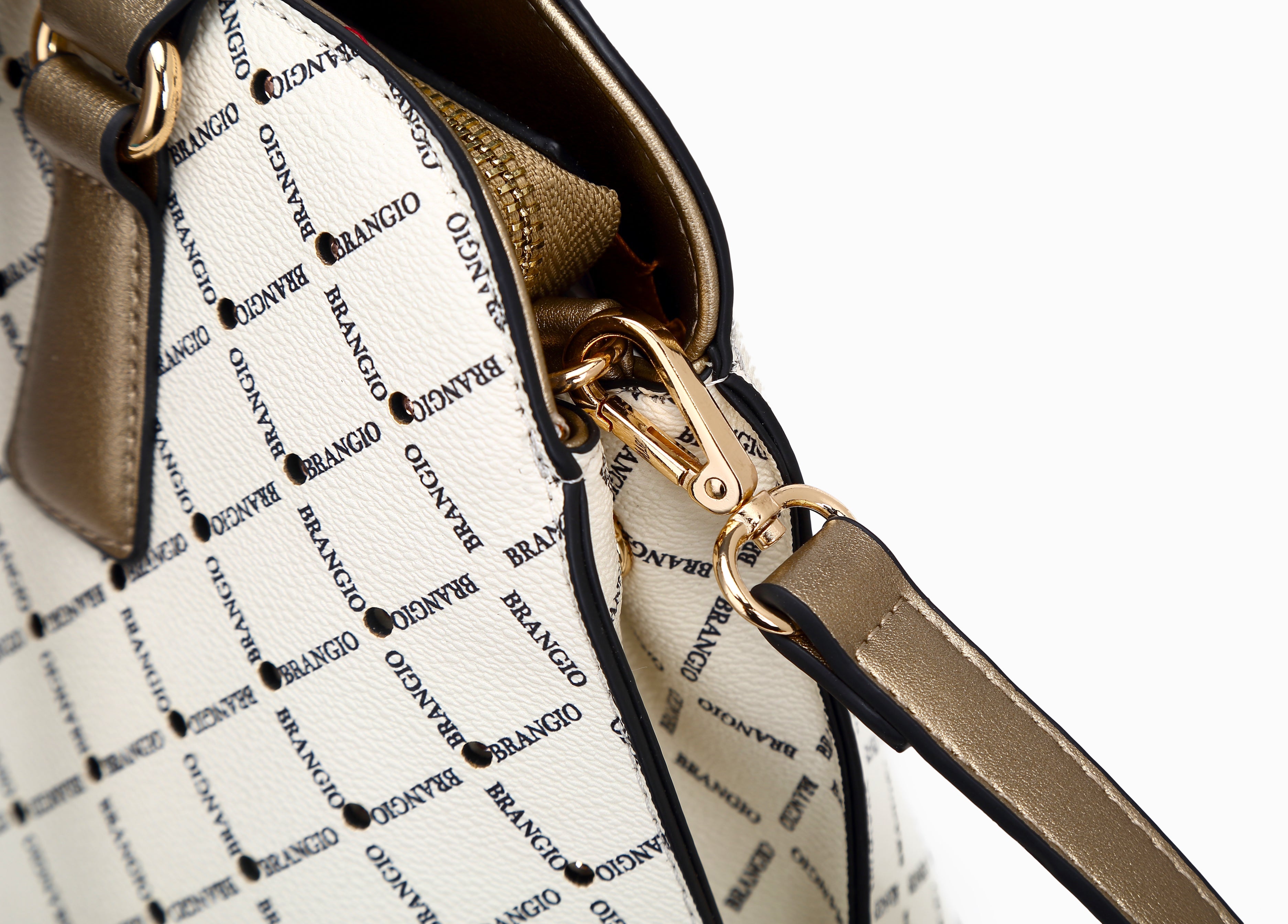 Ruby Romance Crystal Stud Top Handle Bag