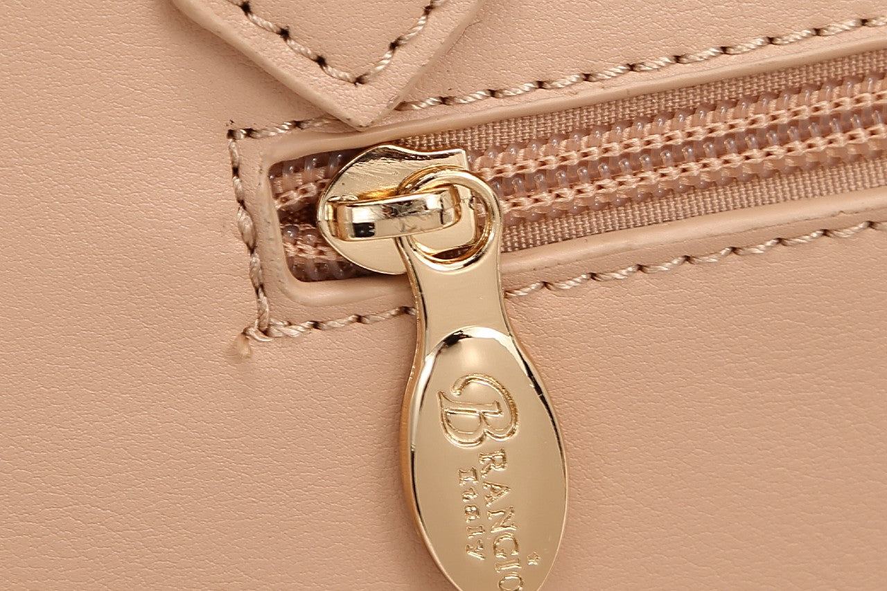 Brangio Elegant Bow Tote & Wallet Set