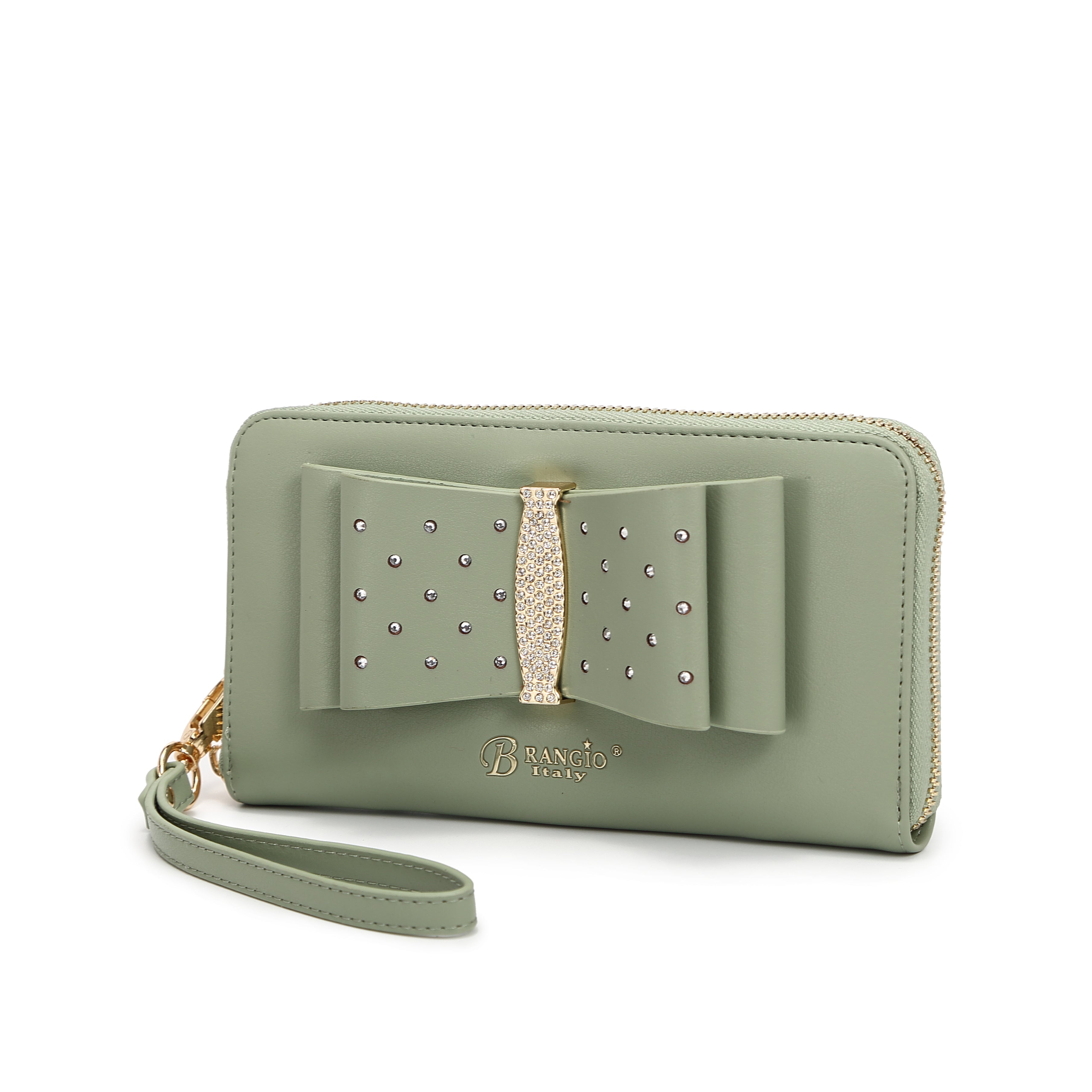 Brangio Elegant Bow Satchel/Wallet