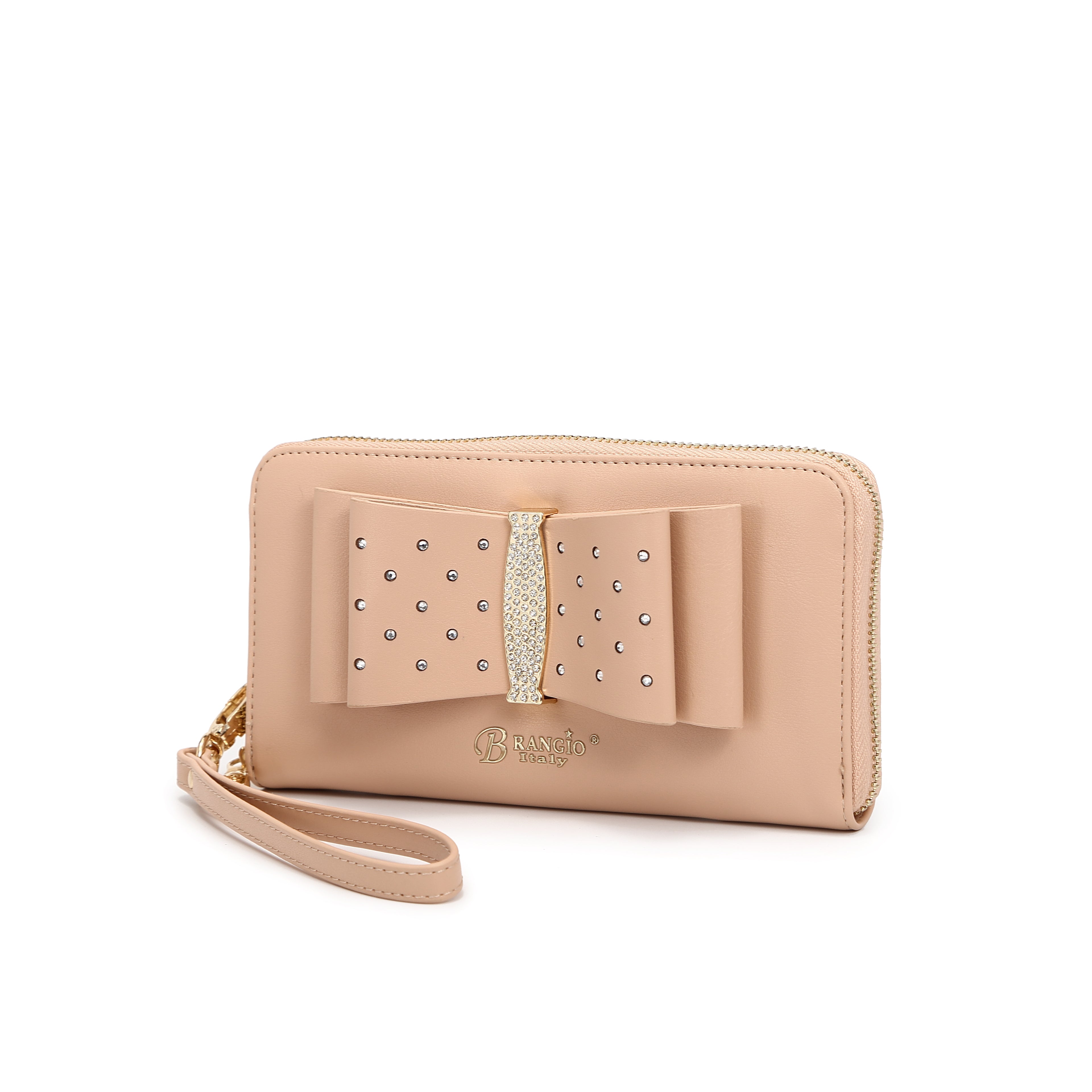 Brangio Elegant Bow Satchel/Wallet