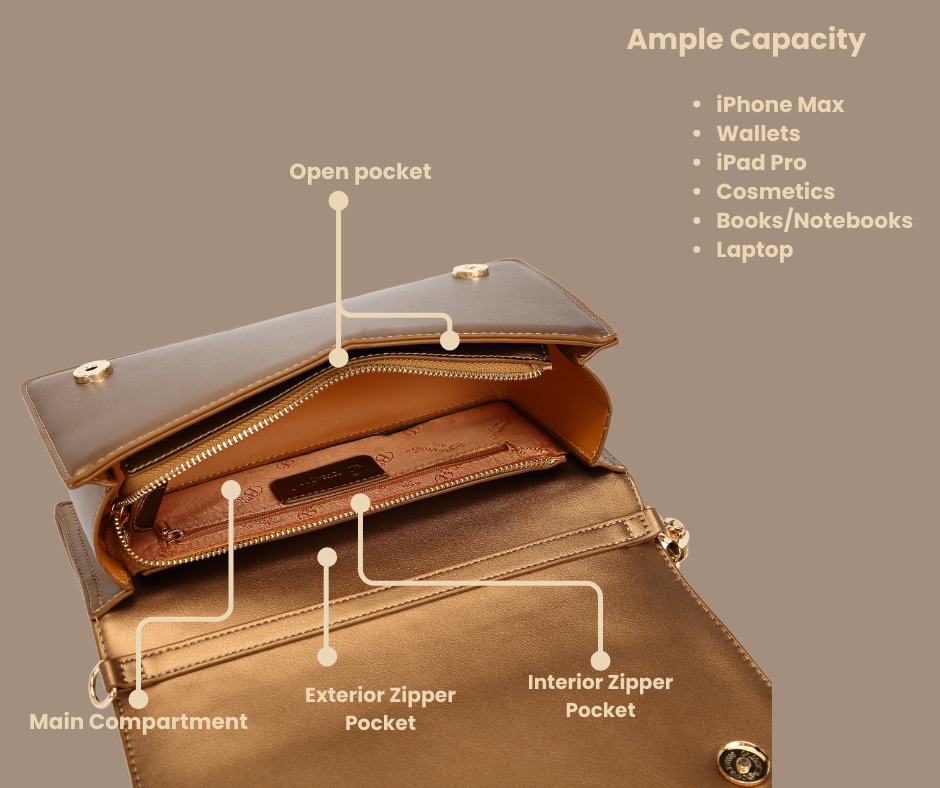 Love Lightning Crossbody Satchel Clutch