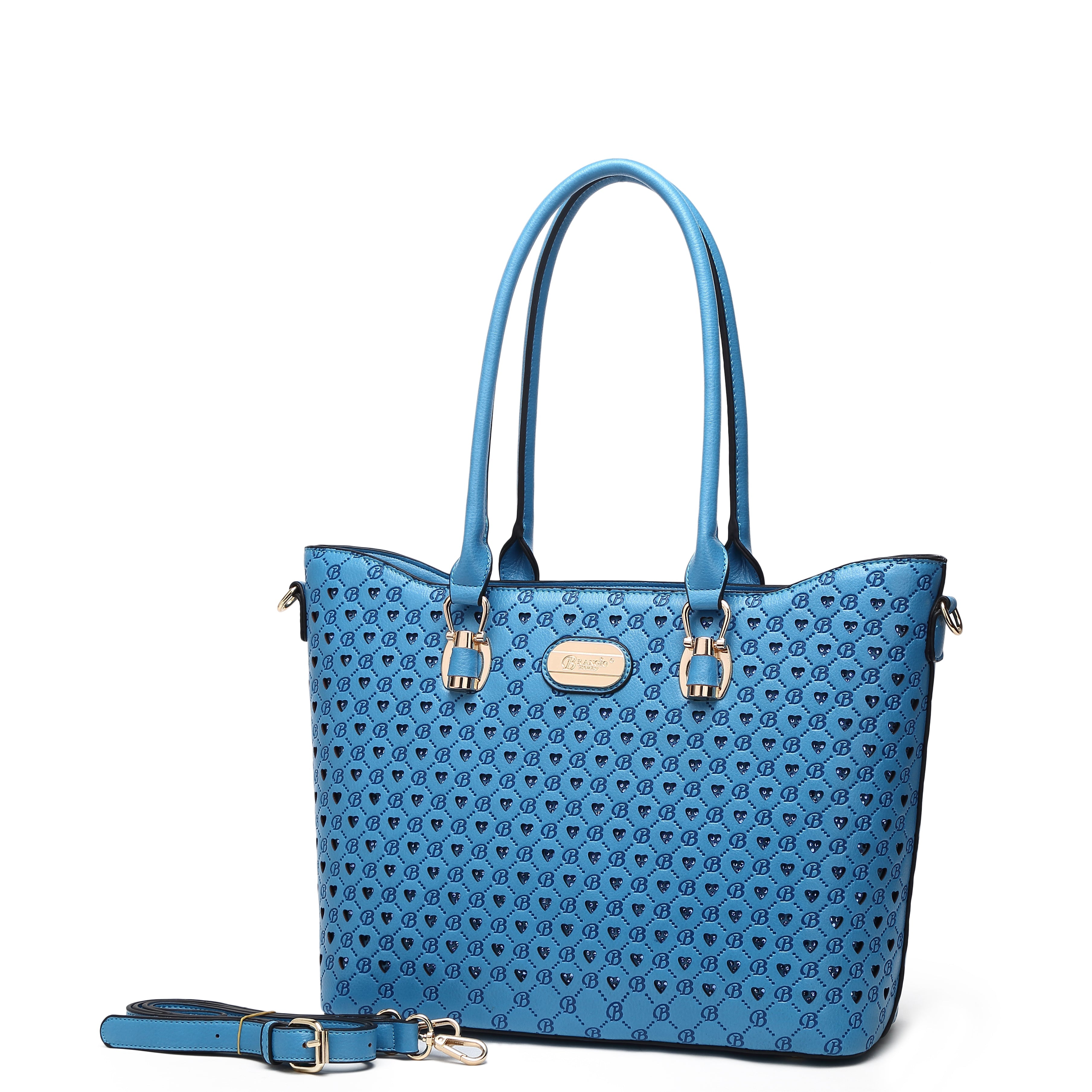 Millionaire Queen Double Layer Crystal Engraved Tote + Wallet Set