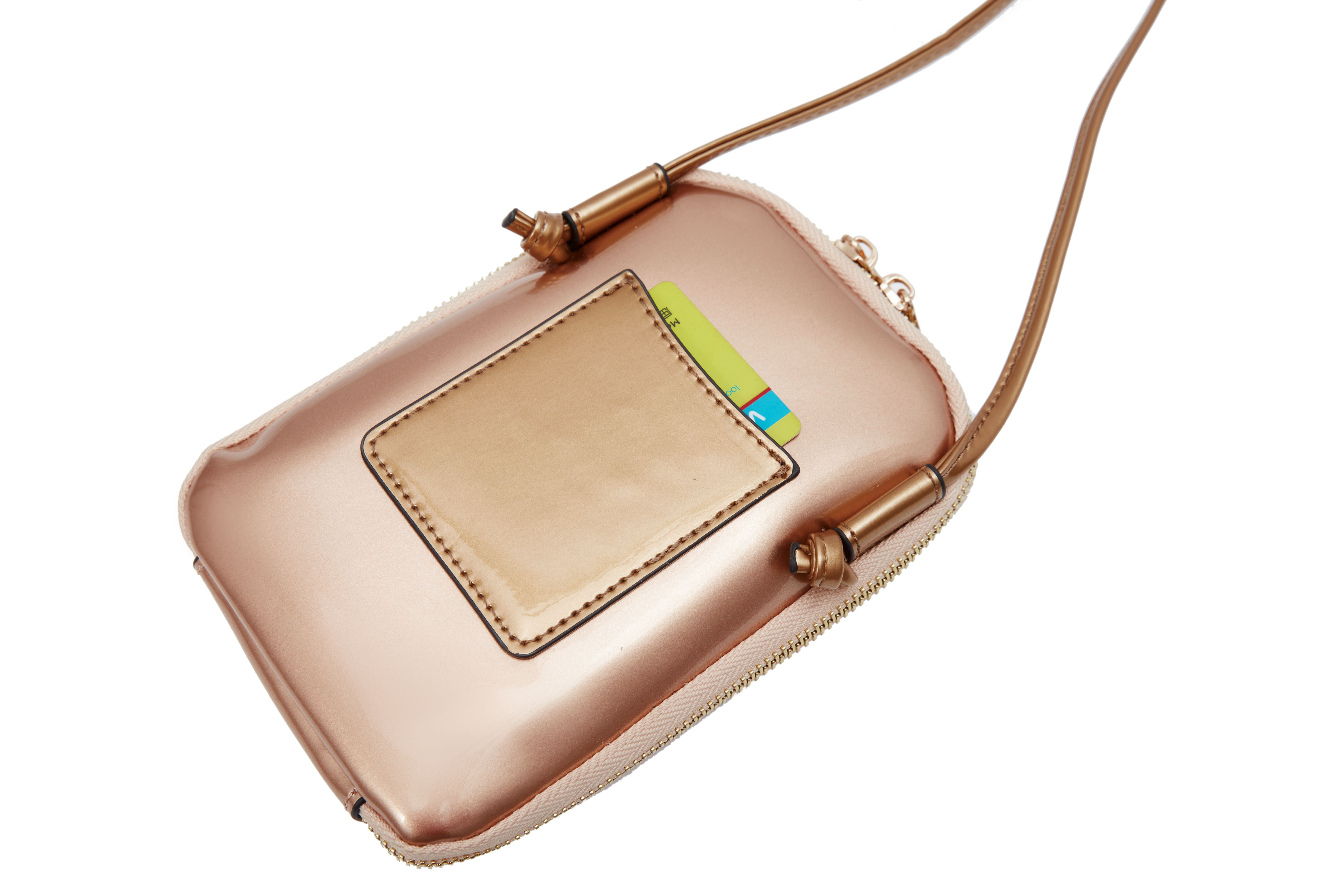 Brangio Luxe Heart Cutout Crossbody Bag