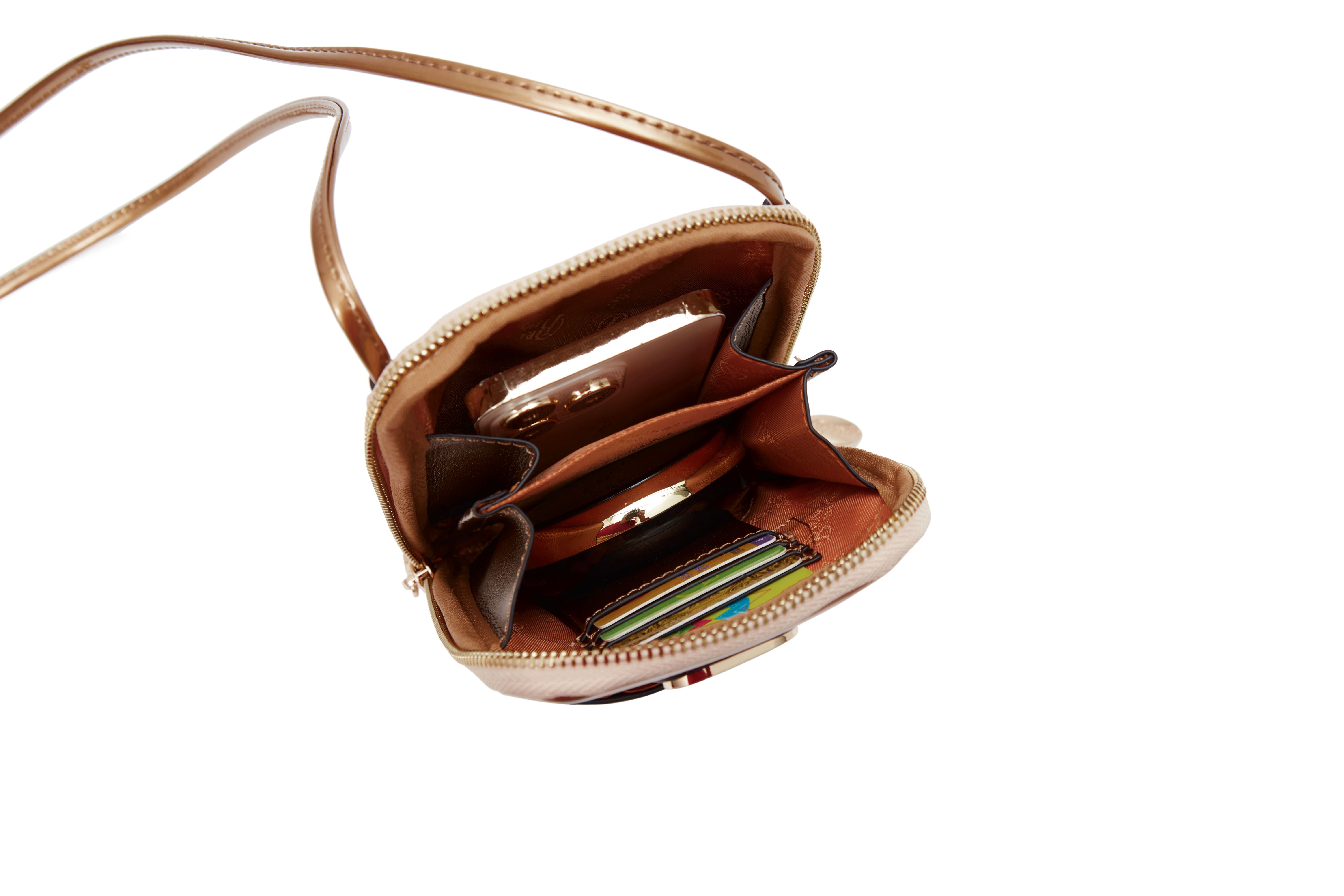 Brangio Luxe Heart Cutout Crossbody Bag