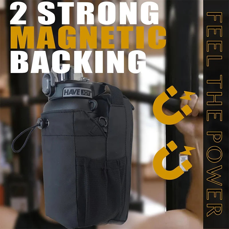 Magnetic Gym Bag with Phone Pocket & Large Capacity