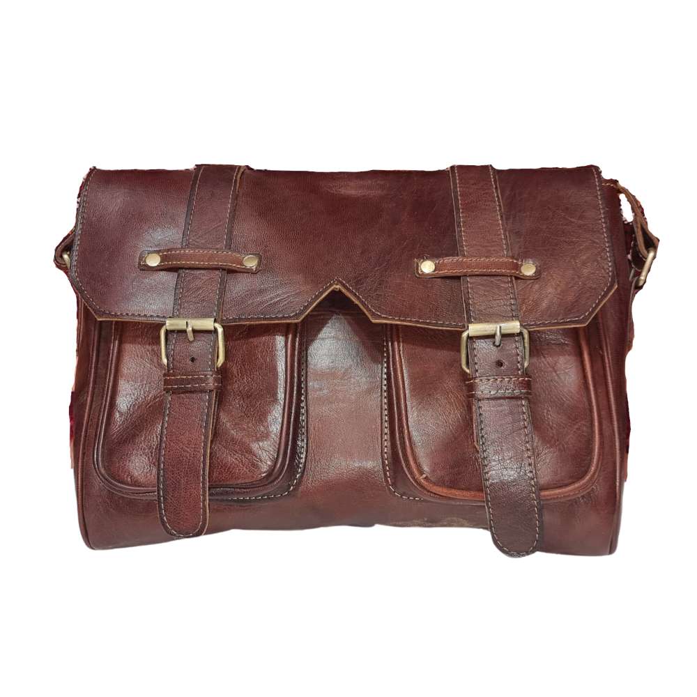 Leather Briefcase Marlen