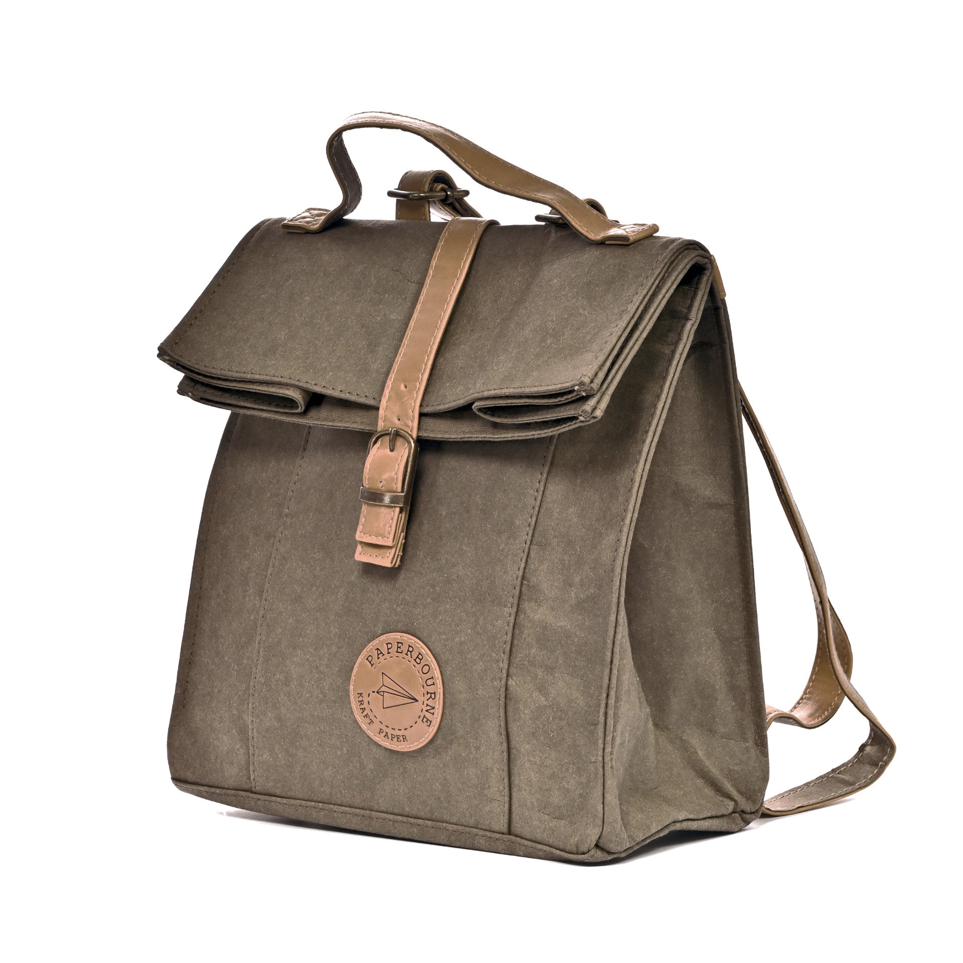 Kraft Paper Backpack - Luna