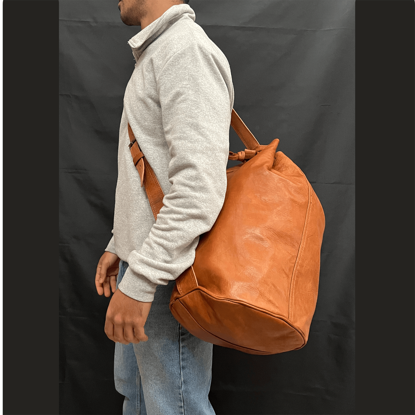 Sac à Dos en Cuir Duffle