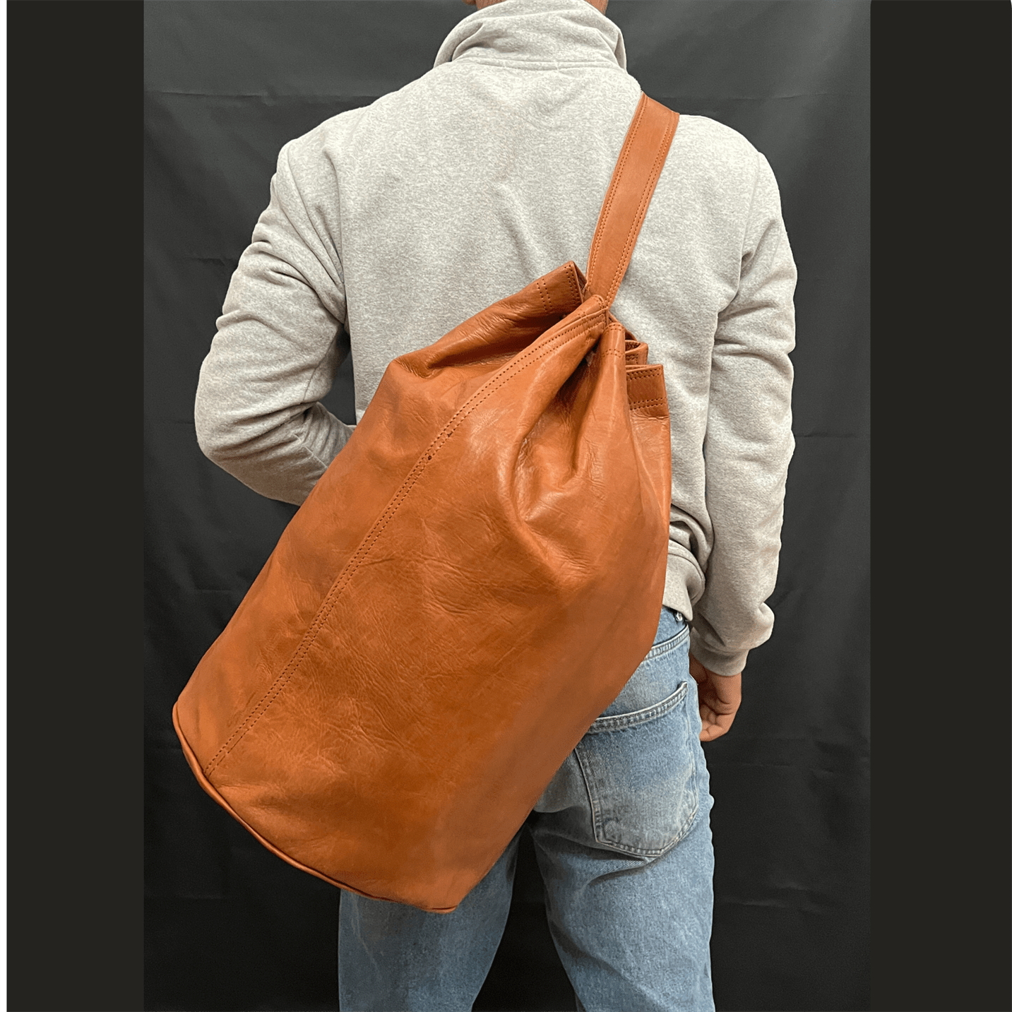 Sac à Dos en Cuir Duffle