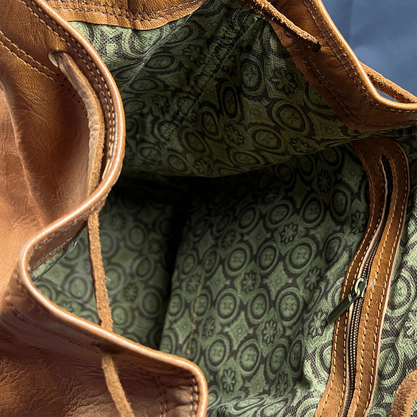 Sac à Dos en Cuir Duffle