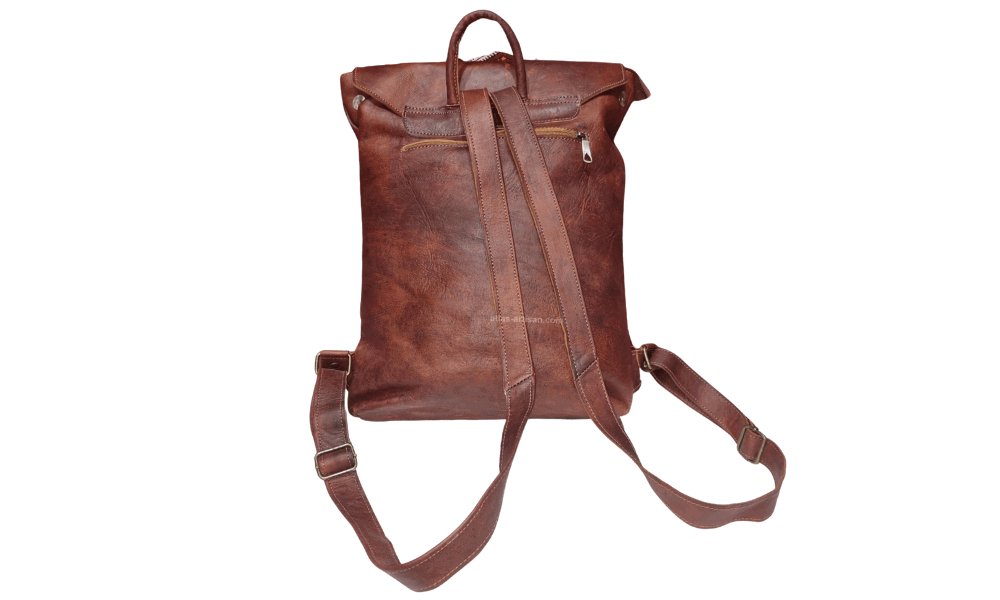 Leather Backpack Findak