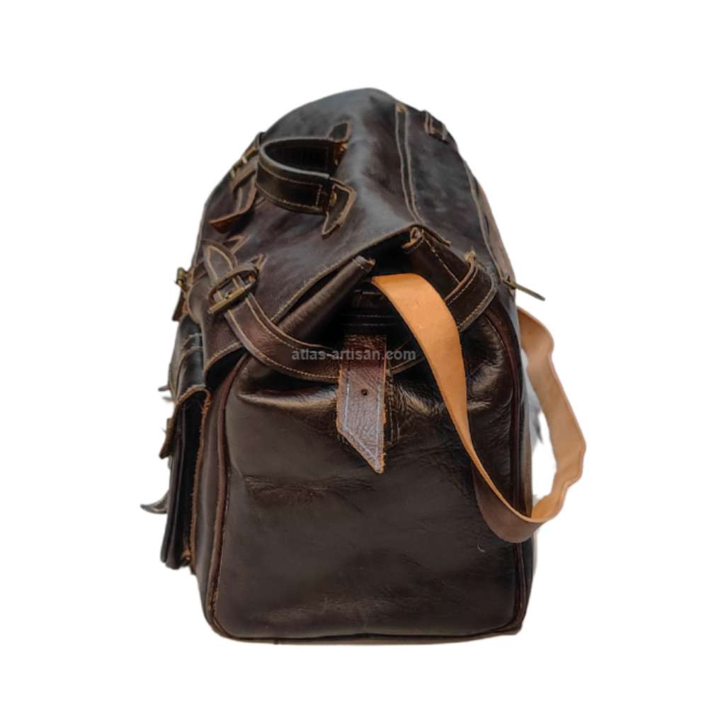 Sac Cartable en Cuir Hermoso