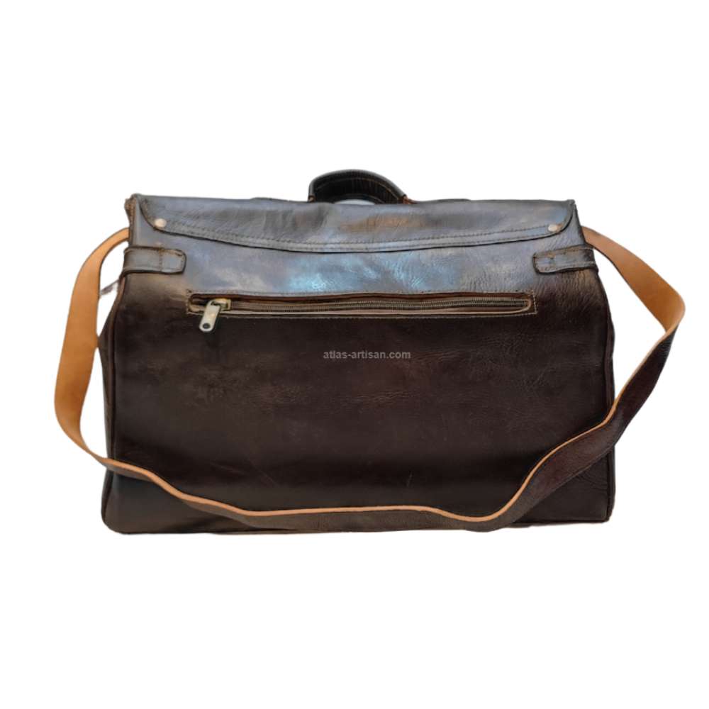 Sac Cartable en Cuir Hermoso