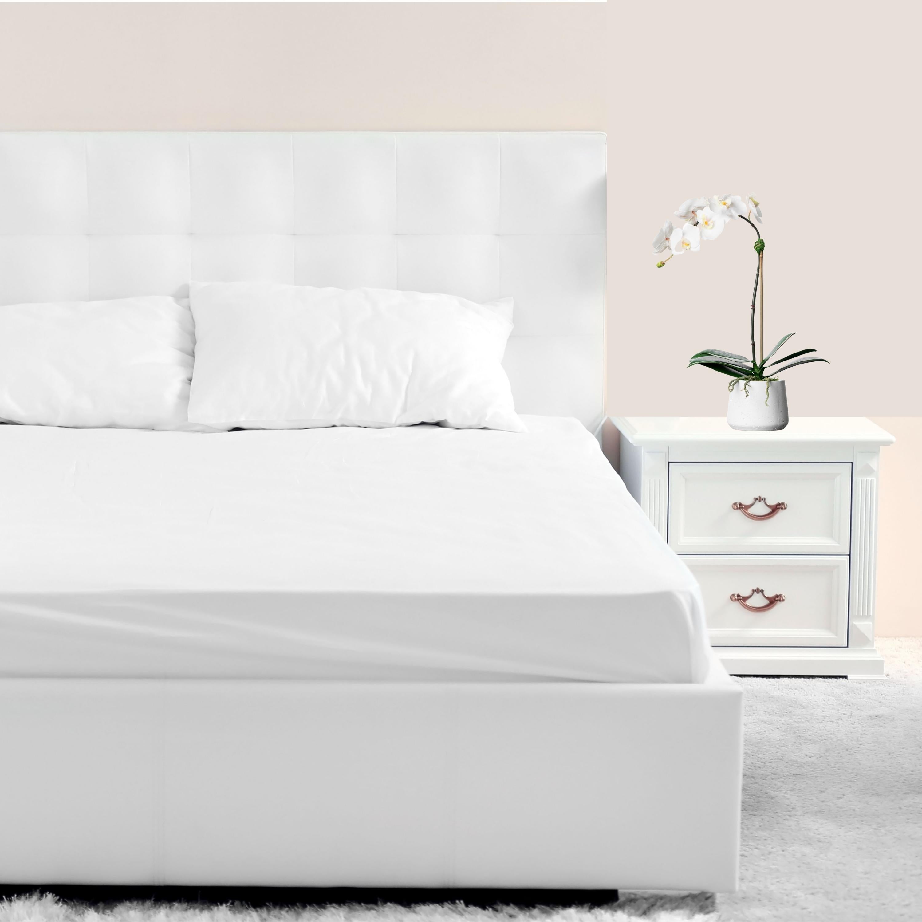 Artificial Orchid Plant - White Orchid in White Pot - 21